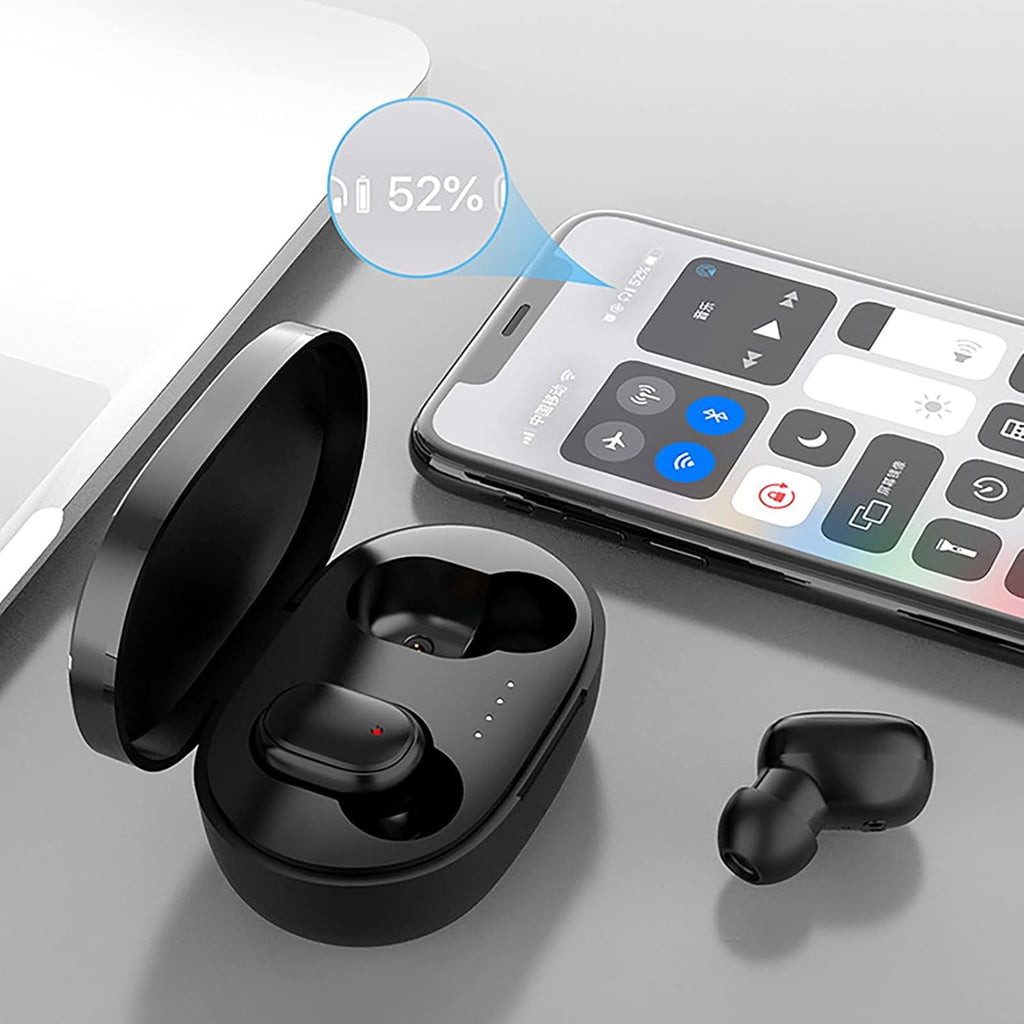 Mini Wireless Earbuds Bluetooth Headphones Noise Cancelling Wireless Ear Buds with Microphone for Small Ear Immersive Premium Sound with Charging Case Waterproof Sweat Resistant Earphones