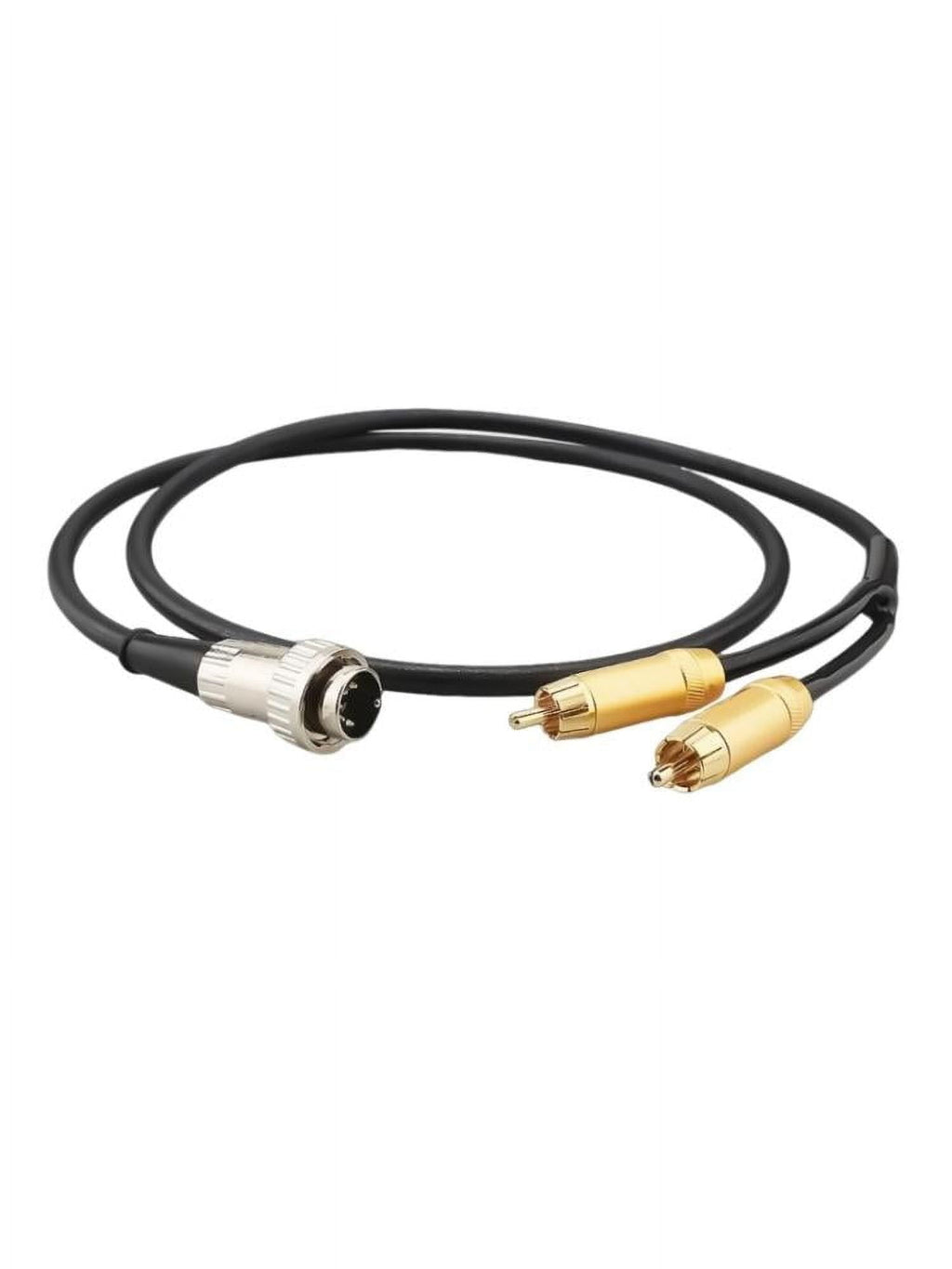 Quality Sound Cable 5Pin DIN to 2 Male Connectors DIN 5Pin to Adapter Cable for Enhances Stereo Connection