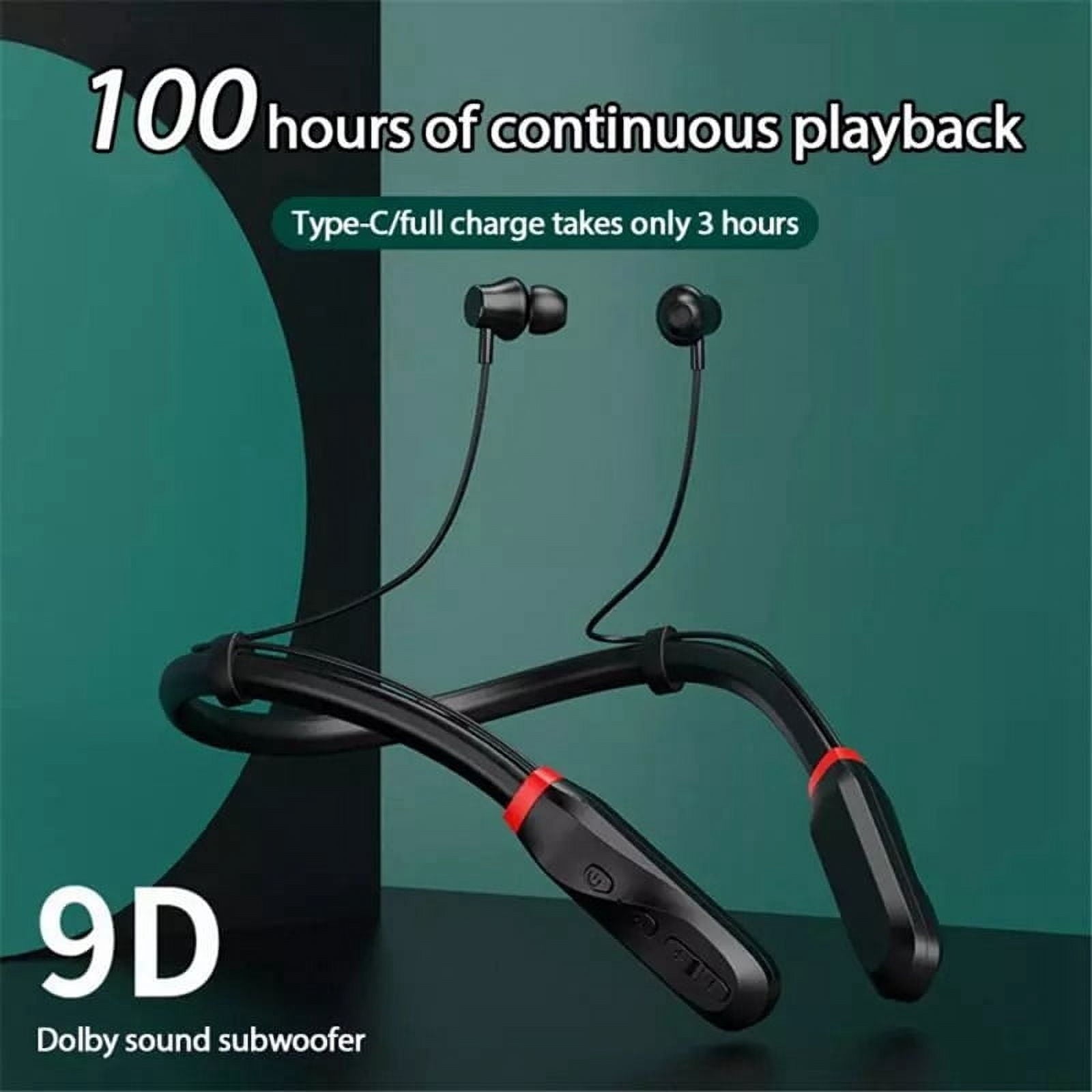 I35 Wireless Bluetooth Earphone 1000mAh Ultra Long Standby Continuity Universal Dual Sports Earphone, Pink
