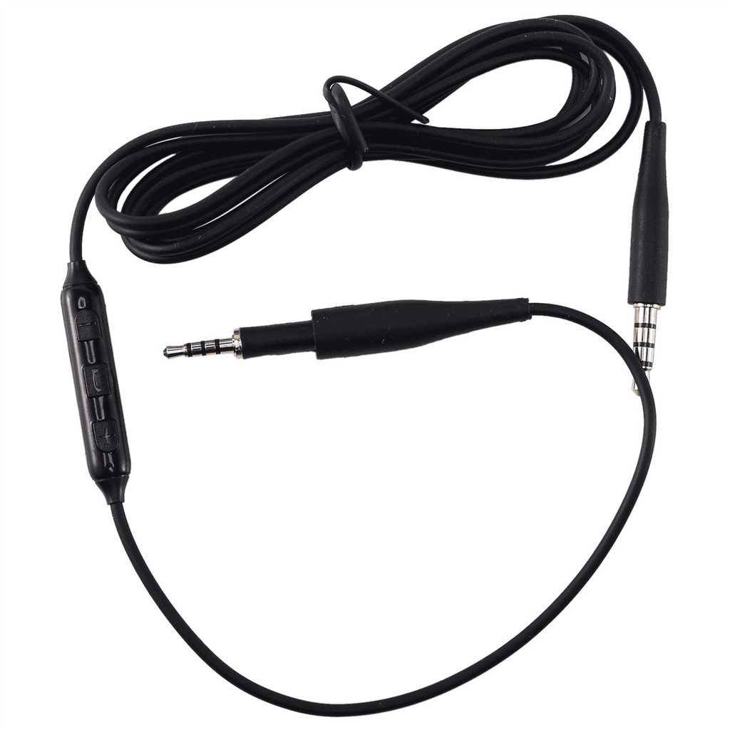 2X Cable Audio Cord with Mic Volume Control for K430 K450 K451 K452 Q460 K480 J55 J88 Headphones Black,2 x Replacement Cable Audio Cord,Black