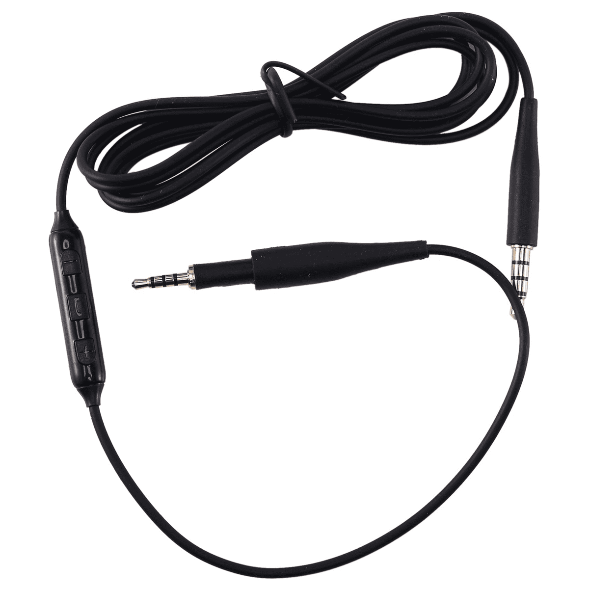 2X Cable Audio Cord with Mic Volume Control for K430 K450 K451 K452 Q460 K480 J55 J88 Headphones Black,2 x Replacement Cable Audio Cord,Black