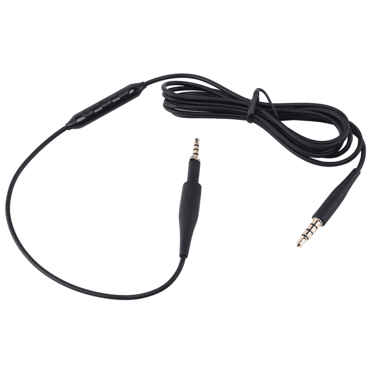 2X Cable Audio Cord with Mic Volume Control for K430 K450 K451 K452 Q460 K480 J55 J88 Headphones Black,2 x Replacement Cable Audio Cord,Black