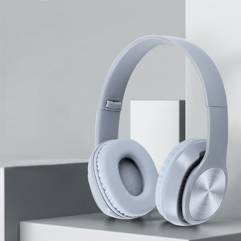 Over-Ear Wired Headphones with Microphone, Comfortable Foldable Design, Portable for Computer, Laptop, Smartphone