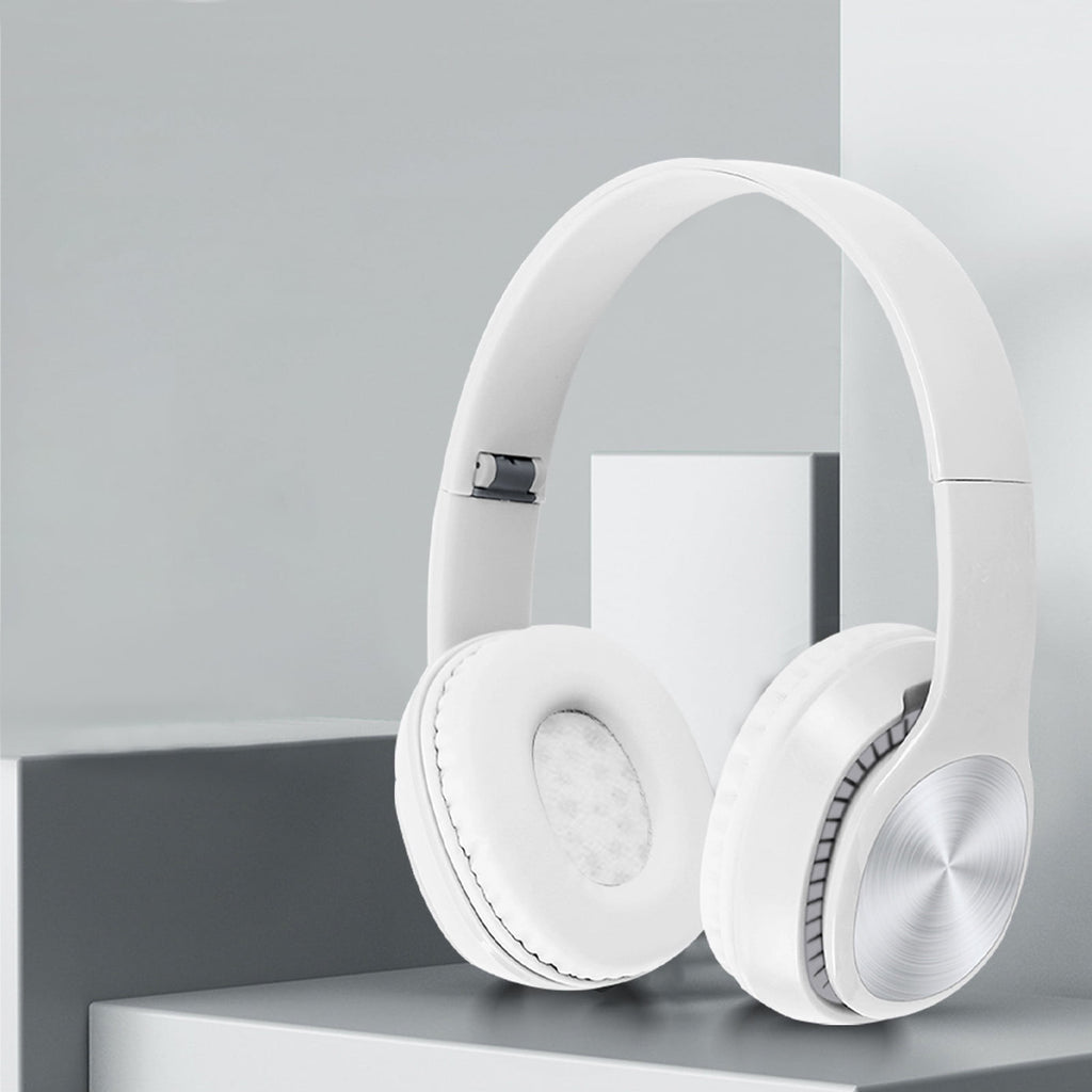 Over-Ear Wired Headphones with Microphone, Comfortable Foldable Design, Portable for Computer, Laptop, Smartphone