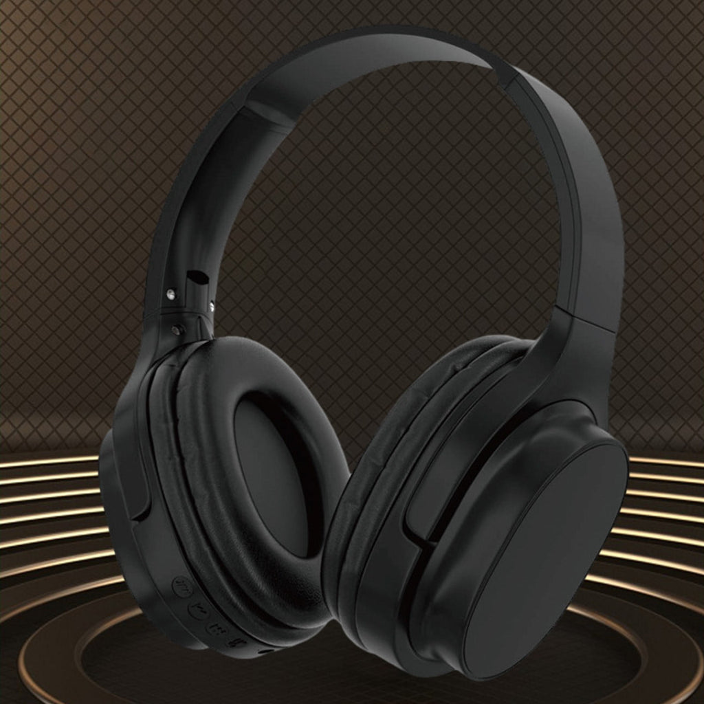 Wireless Headphones with Active Noise Cancellation, Over Ear Bluetooth 5.0 for Immersive Sound, Long Battery Life, Built-in Mic for Calls, Comfortable Design for Work, Travel, and Gaming