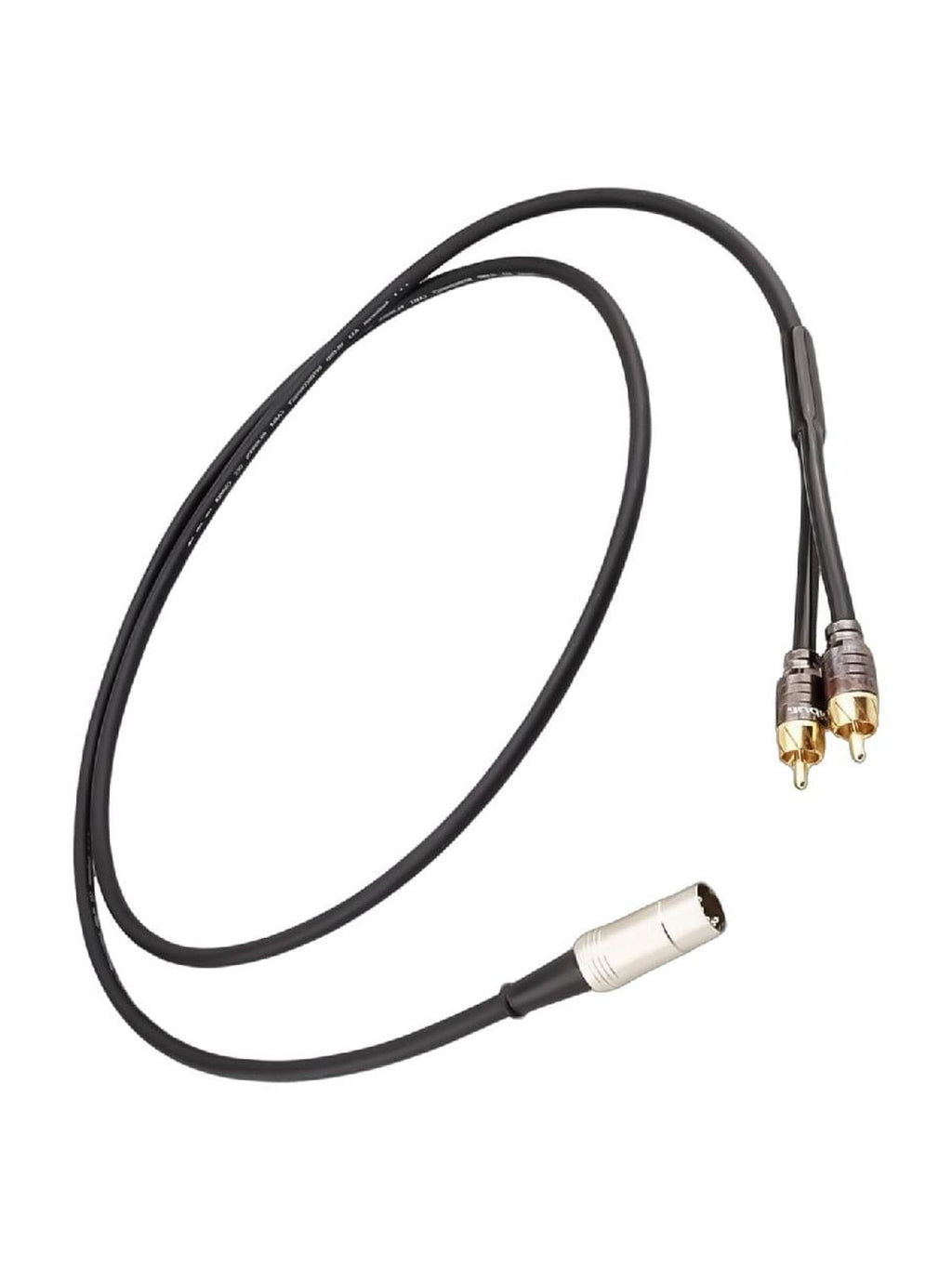 Upgrades DIN 5Pin Male to Dual RCA Male Audio Adapter Cable,High Fidelity Sound for Bang &amp; Olufsen Naim, Quad Stereo