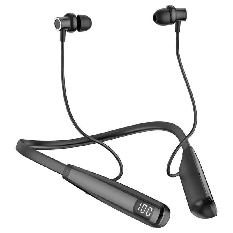 Y10 Wireless Neckband Earphones with Microphone in-Ear Sports Long Battery Life Noise Reduction