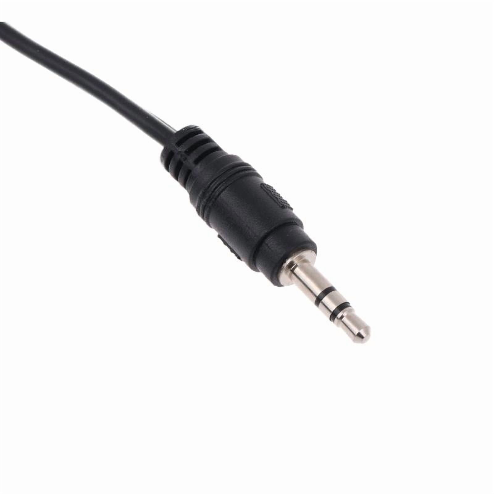 3.5mm Male Plug to Dual 6.35mm Female Jack Adapter Audio Y Splitter Cable 1/8" TRS-M to Dual 1/4" TS-F 3.5SP M-2x6.35SP