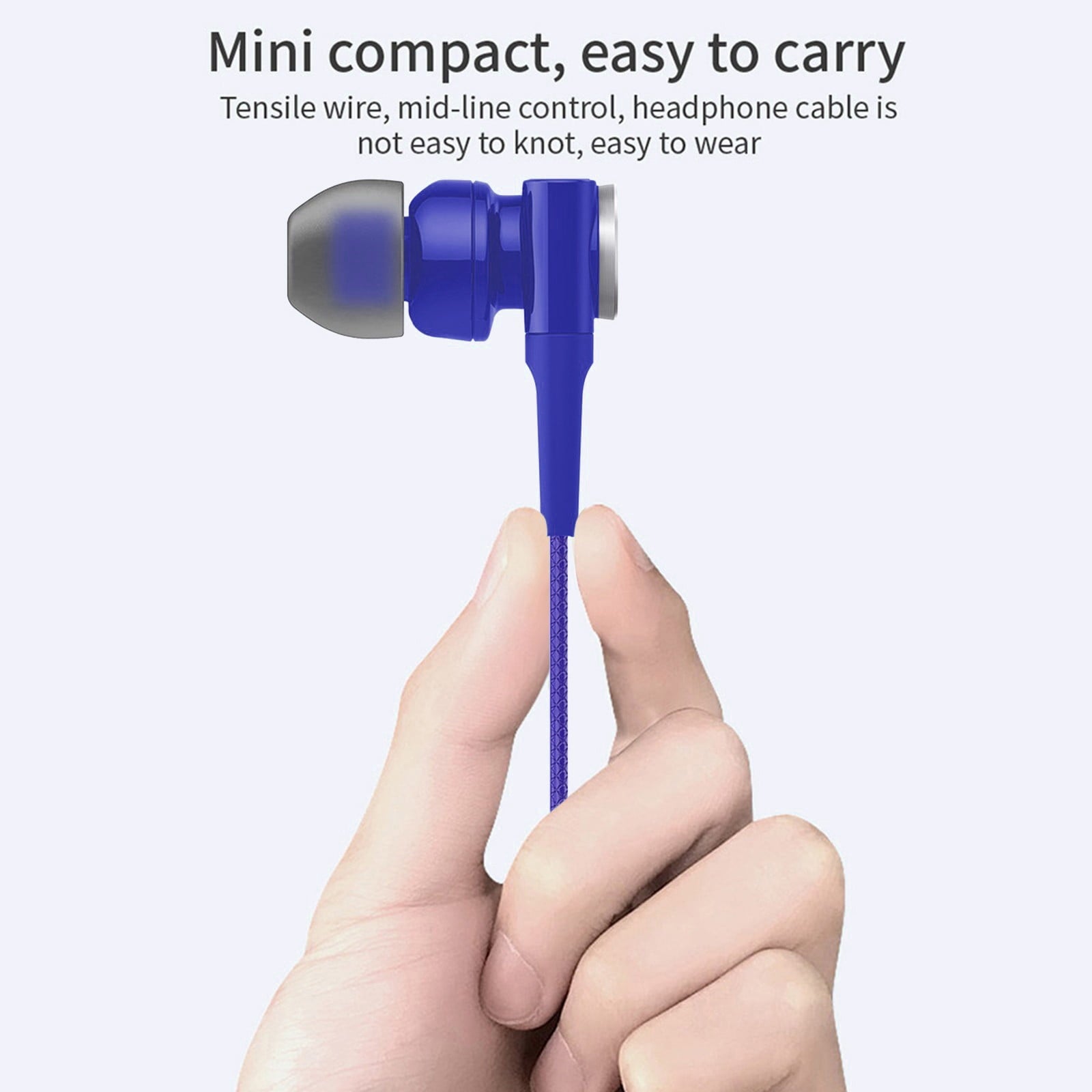 InEar Headphones With Mic 3.5mm Wired Headphones For And Android Smartphones Laptops Earbuds Wi C Port Earbuds Headphones 5 in One Pack Headset Microphone Foam Quiet Buds Voice Changing Headset