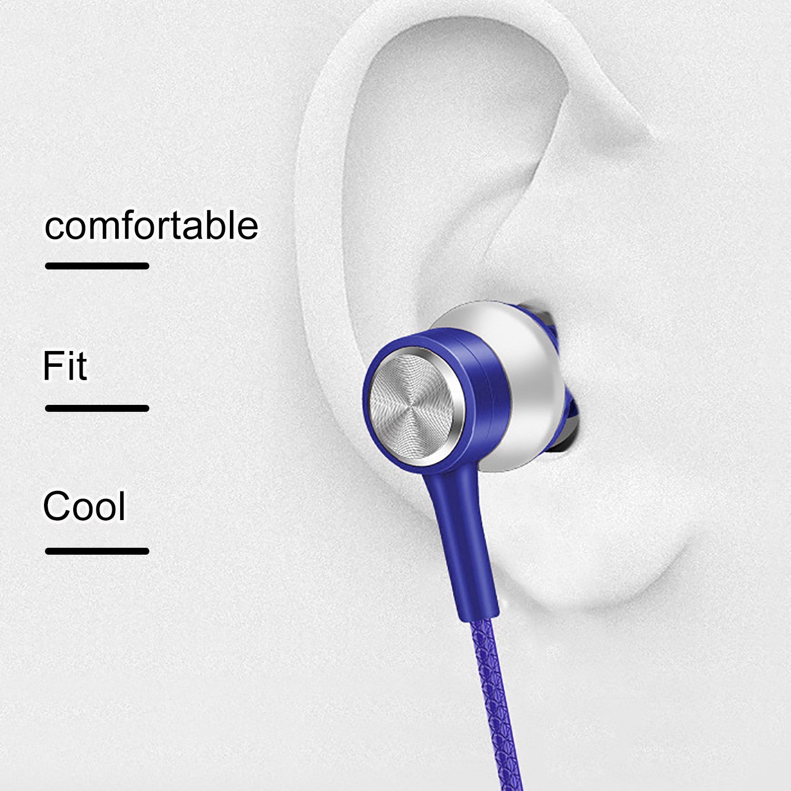 InEar Headphones With Mic 3.5mm Wired Headphones For And Android Smartphones Laptops Earbuds Wi C Port Earbuds Headphones 5 in One Pack Headset Microphone Foam Quiet Buds Voice Changing Headset