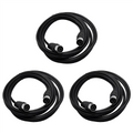 3X 8 Pin Din Male to Male Speaker Audio Cable Adapter for Surveillance Automotive Computers Television Precision 5M