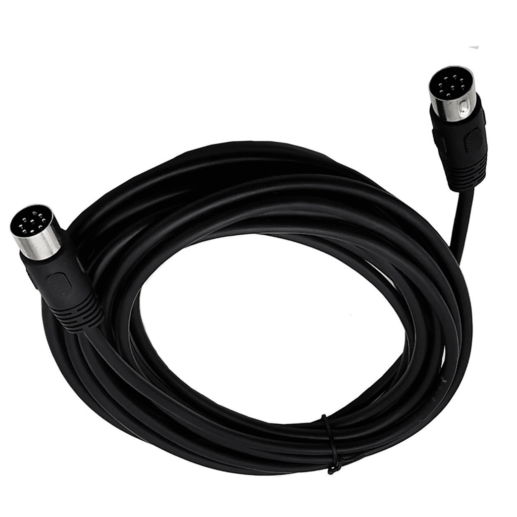 3X 8 Pin Din Male to Male Speaker Audio Cable Adapter for Surveillance Automotive Computers Television Precision 5M