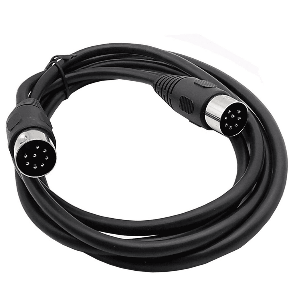 3X 8 Pin Din Male to Male Speaker Audio Cable Adapter for Surveillance Automotive Computers Television Precision 5M