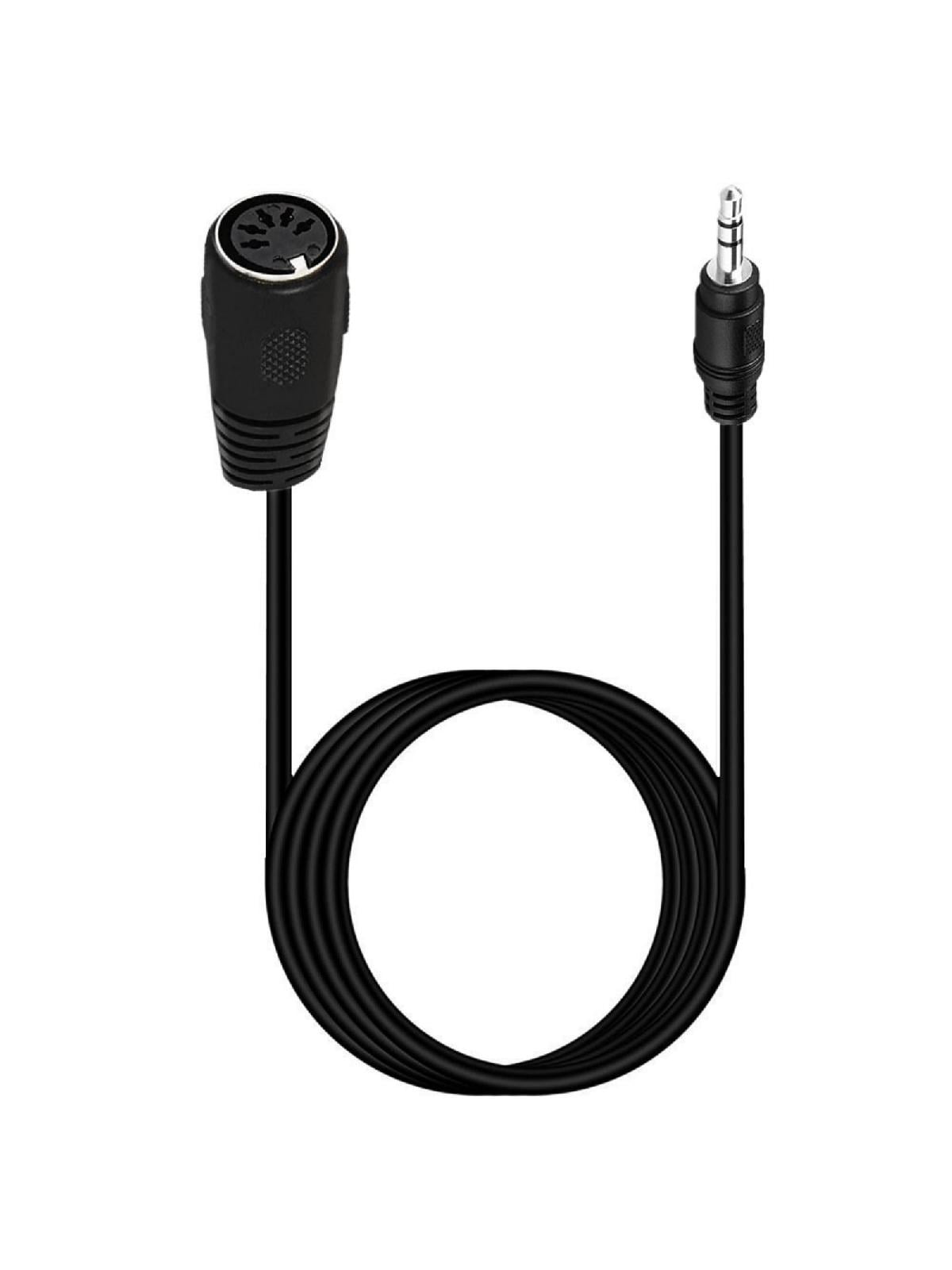 Professional 3.5mm Male to DIN 5 Pin Female Cable Sound Adapter Cable for Headphone Sound Card Equipment Accessories