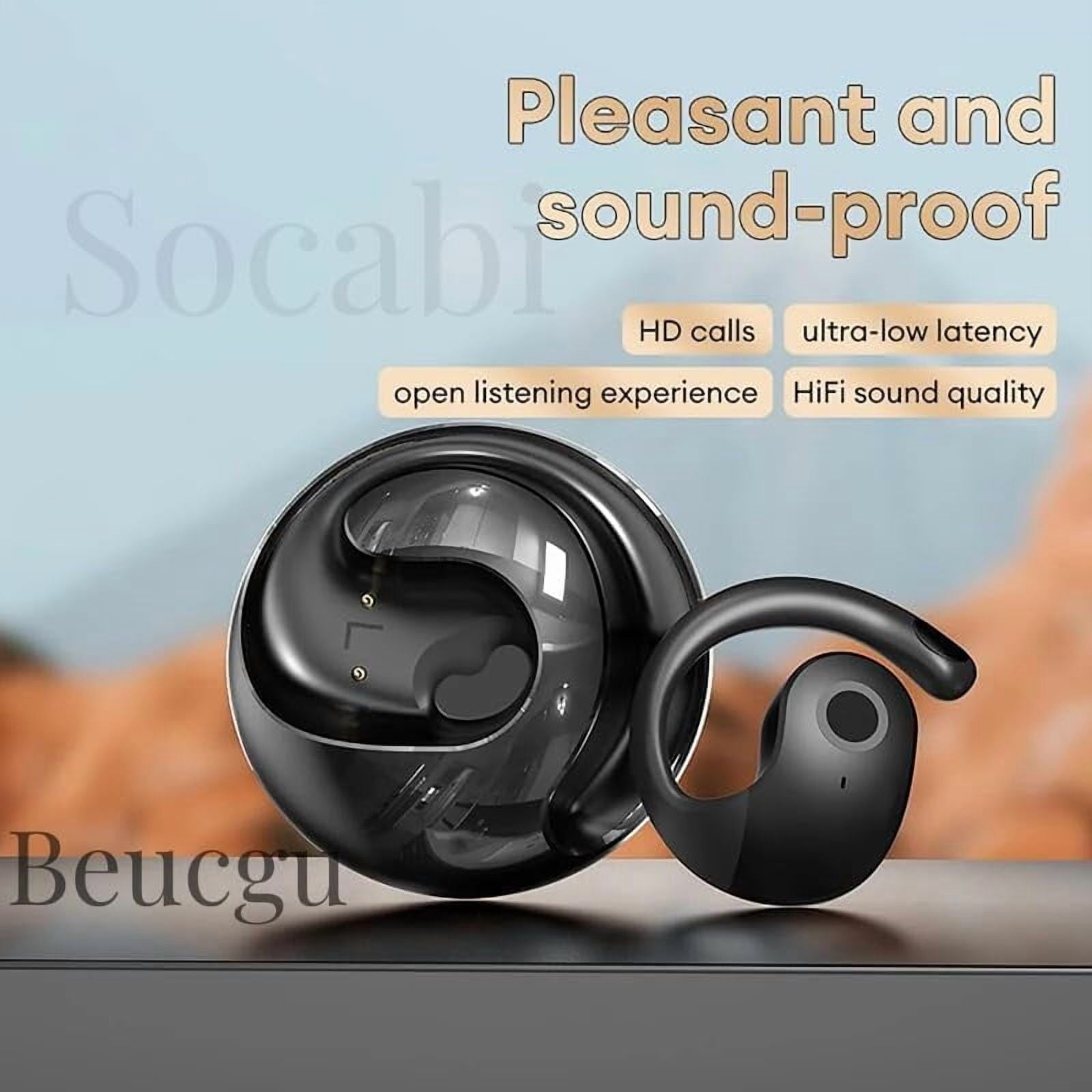 Headphones,x15 pro Earphone Wireless Bluetooth,Bluetooth 5.4,HiFi Stereo Sound,Continuous Use for 36H,Portable Charging Case with Lanyard