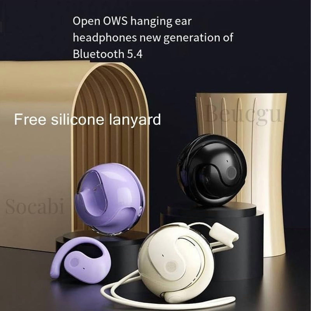 Headphones,x15 pro Earphone Wireless Bluetooth,Bluetooth 5.4,HiFi Stereo Sound,Continuous Use for 36H,Portable Charging Case with Lanyard
