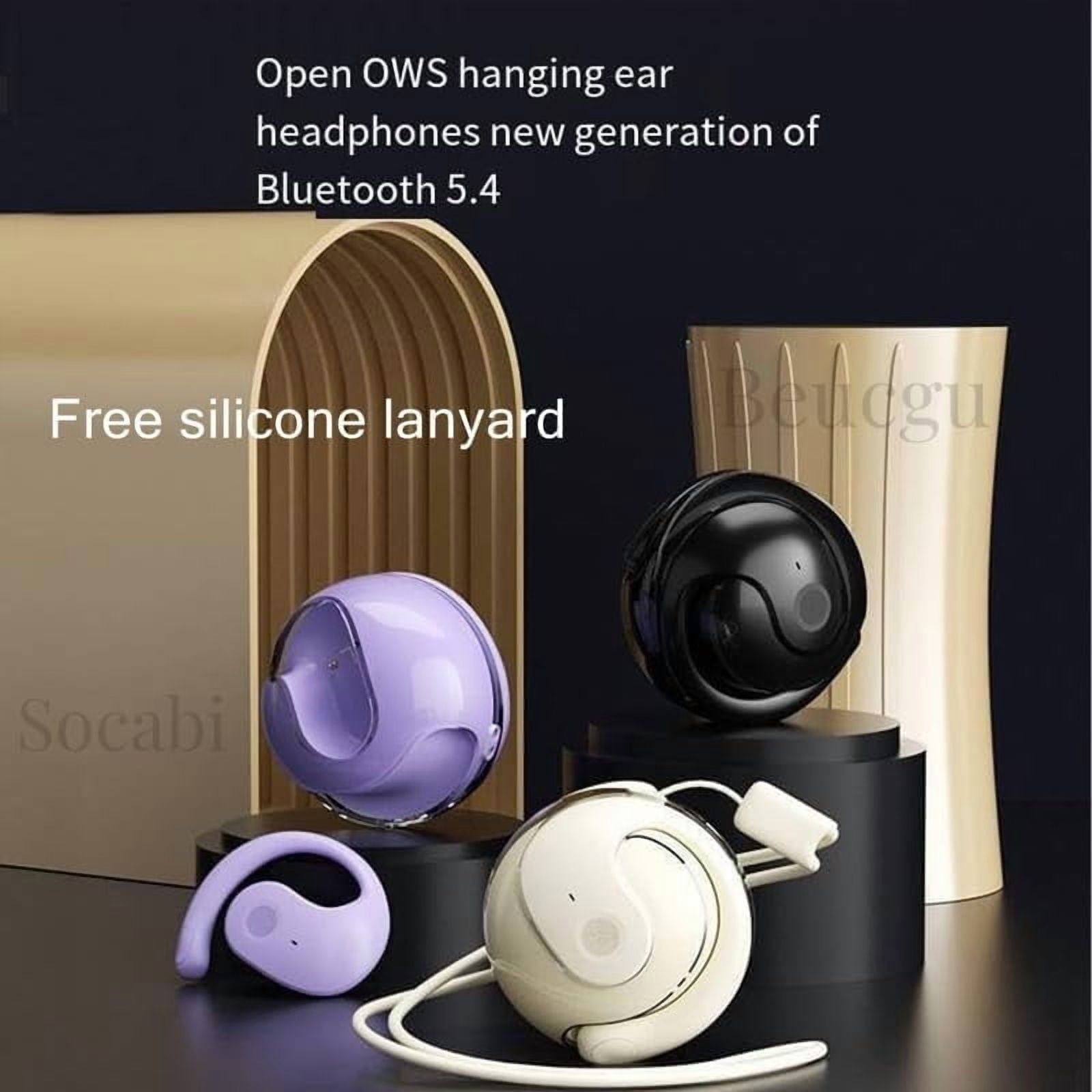 Headphones,x15 pro Earphone Wireless Bluetooth,Bluetooth 5.4,HiFi Stereo Sound,Continuous Use for 36H,Portable Charging Case with Lanyard