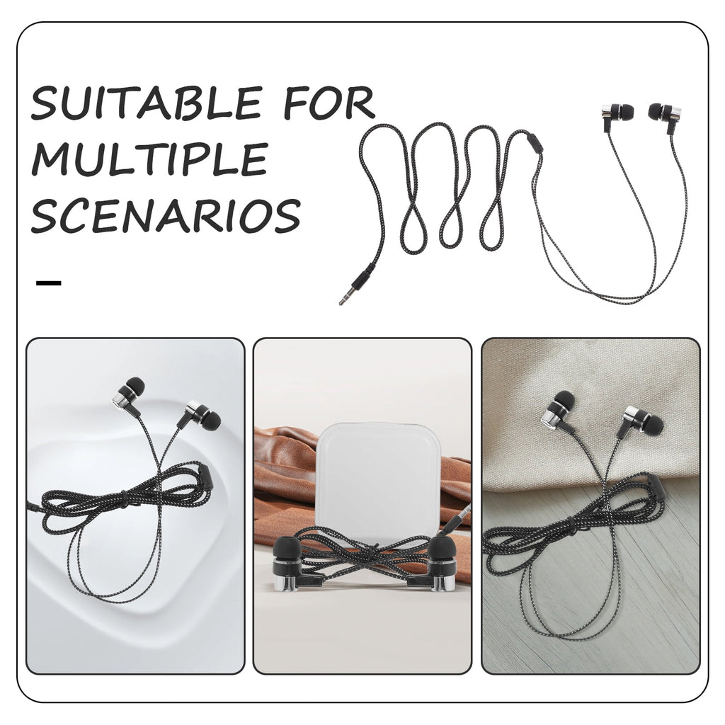 Headphones Lightweight Earphones Earbuds with Noise Cancelling