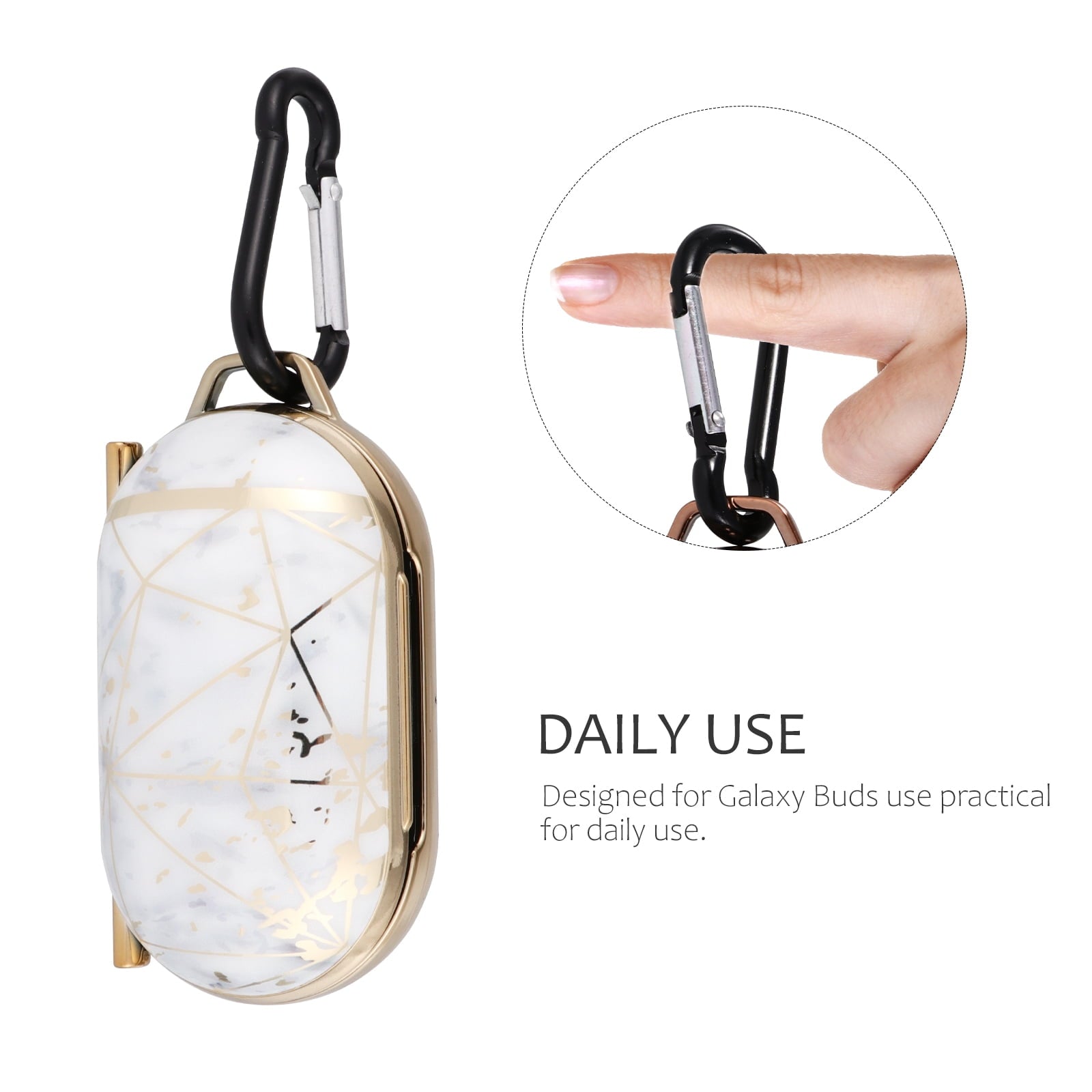 2 Pcs Earphone Case Buds Headphones Men and Women Miss