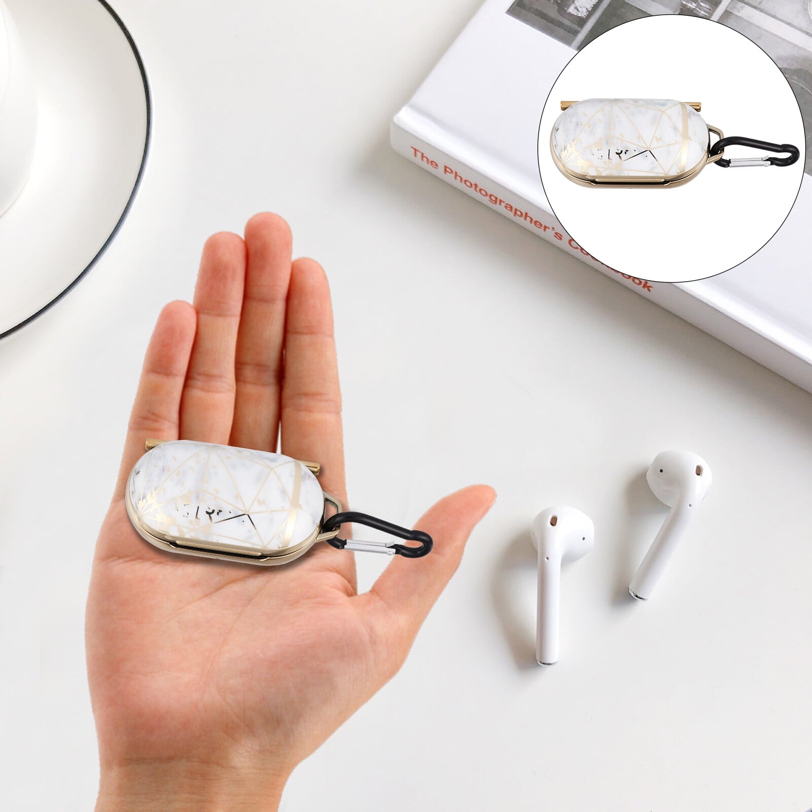2 Pcs Earphone Case Buds Headphones Men and Women Miss