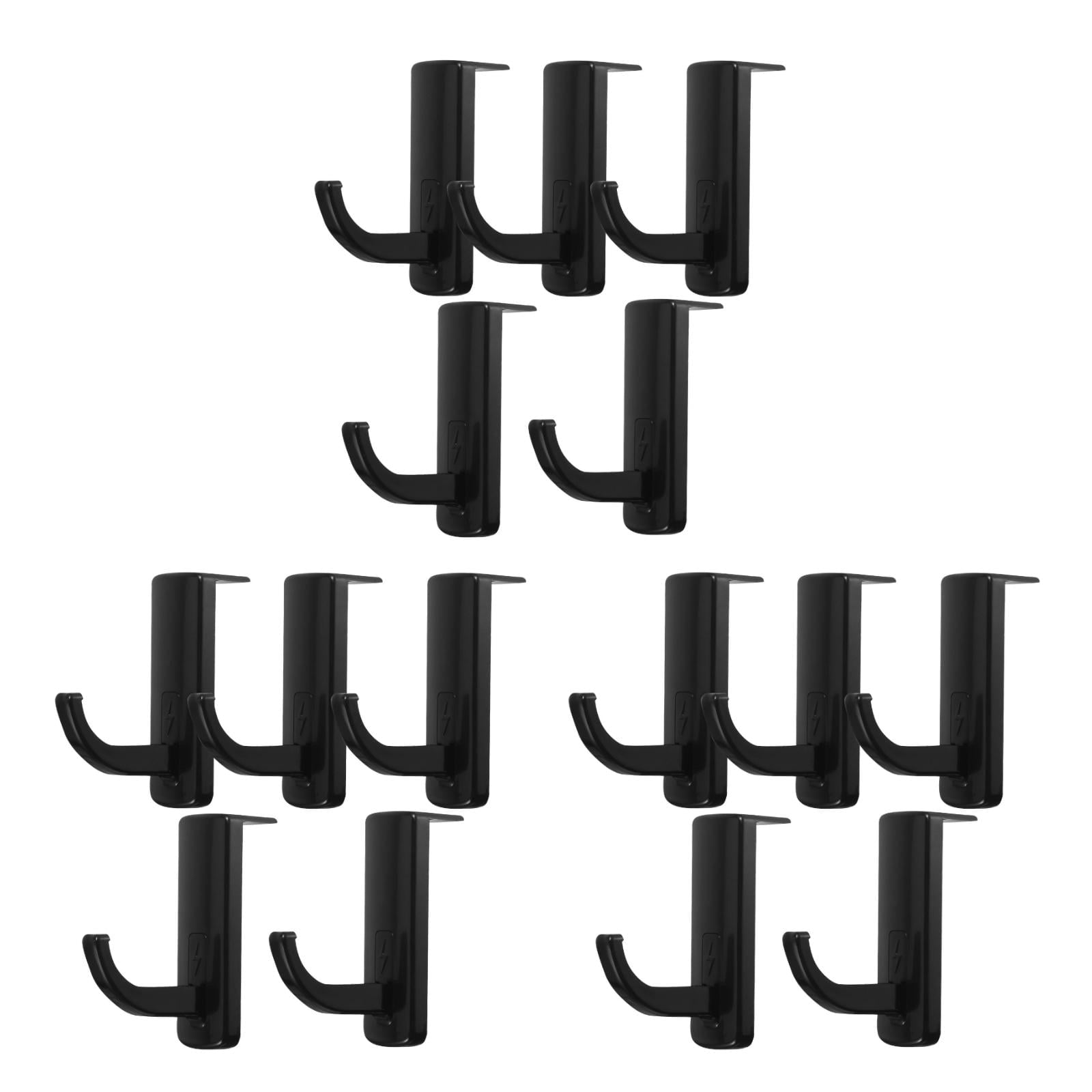 3 Pieces Stacker Headphone Hook Wall Hanger Stand Work Office