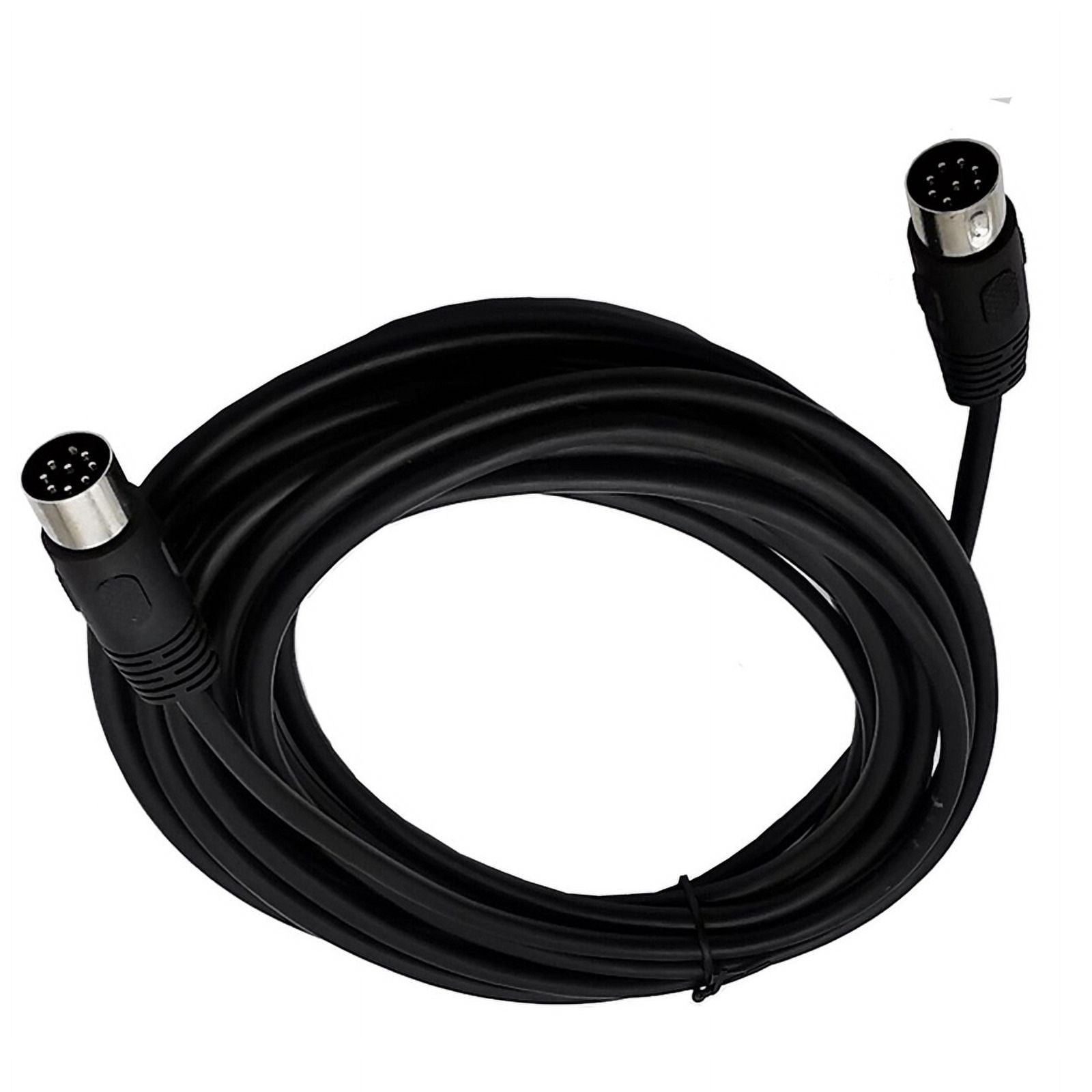 3X 8 Pin Din Male to Male Speaker Audio Cable Adapter for Surveillance Automotive Computers Television  5M