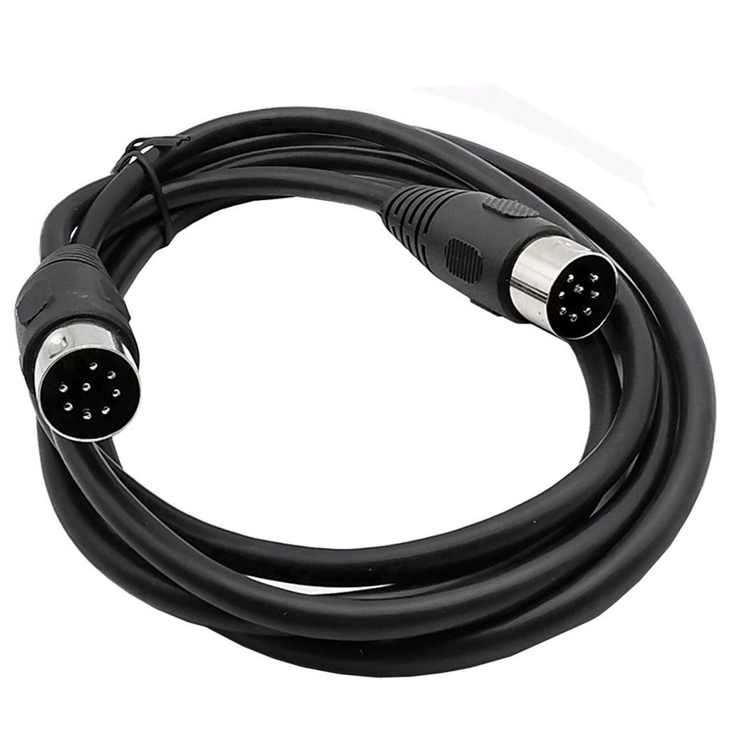 3X 8 Pin Din Male to Male Speaker Audio Cable Adapter for Surveillance Automotive Computers Television  5M