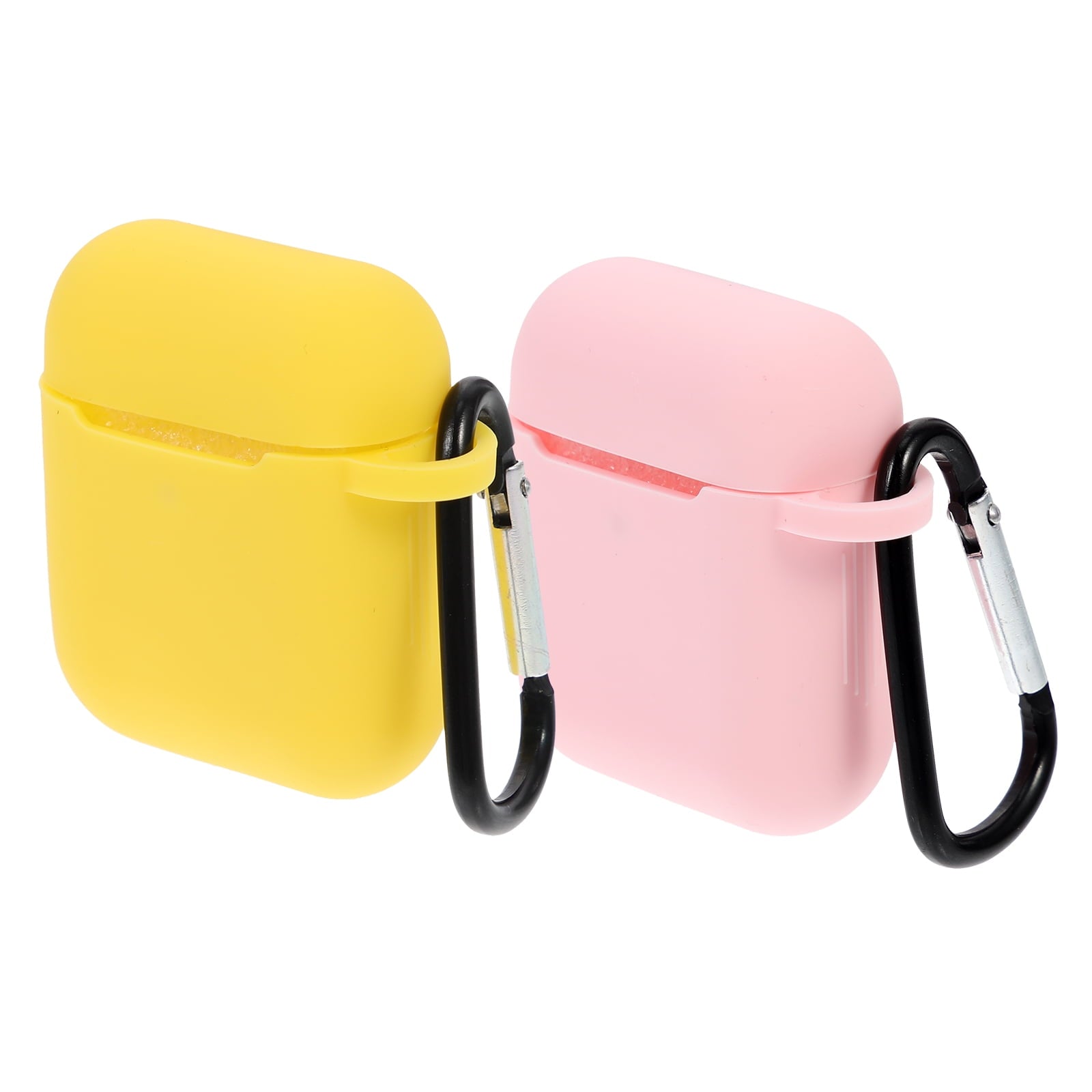 2pcs Wireless Headphone Cover Earphone Silicone Case Compatible for Airpods 1/2