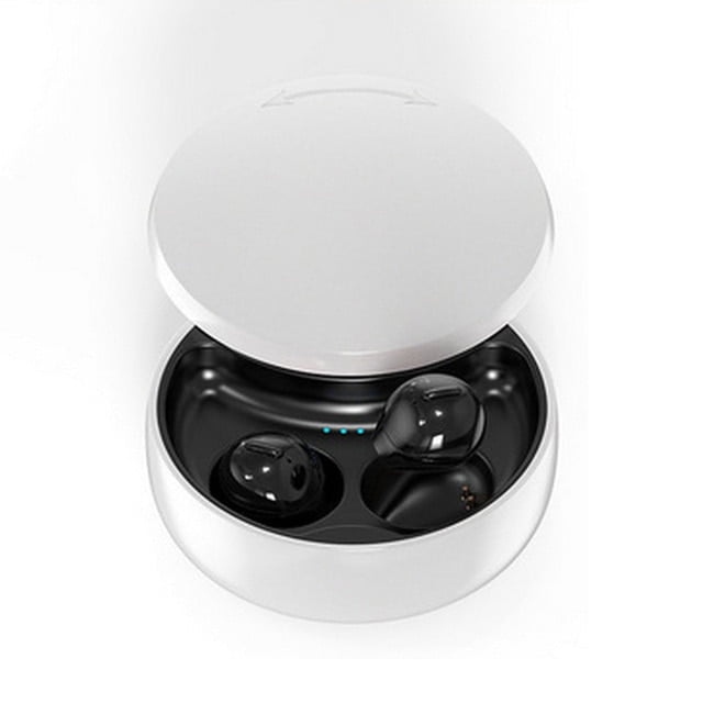 Invisible Earphones Bluetooth 5.2 Wireless Sleeping Earbuds Hidden Headphones Type C Mini Earpiece With Mic For Small Ears