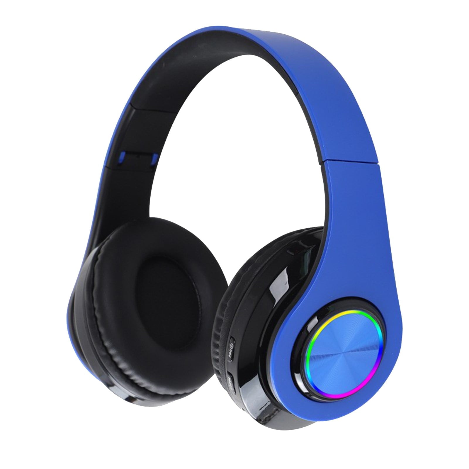 Over Ear Wireless Headphones with Microphone, Low Latency for Gaming, Comfortable Foldable Design for Work, Travel, and Study