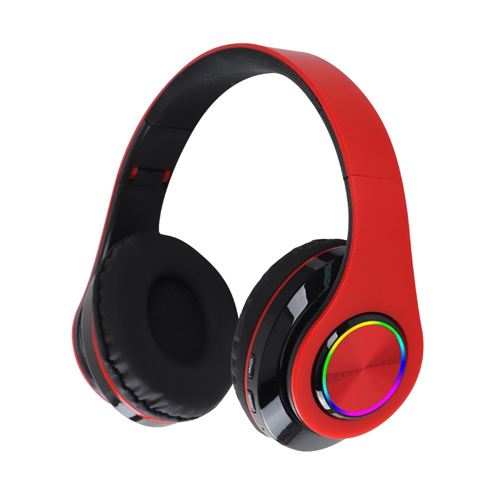 Over Ear Wireless Headphones with Microphone, Low Latency for Gaming, Comfortable Foldable Design for Work, Travel, and Study