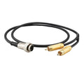 Quality Sound Cable 5Pin DIN to 2 Male Connectors DIN 5Pin to Adapter Cable for Enhances Stereo Connection