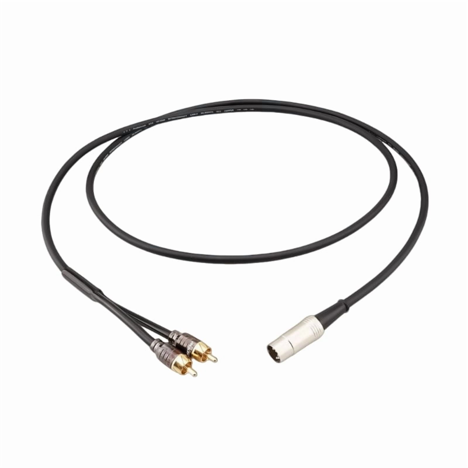Upgrades DIN 5Pin Male to Dual RCA Male Audio Adapter Cable,High Fidelity Sound for Bang &amp; Olufsen Naim, Quad Stereo