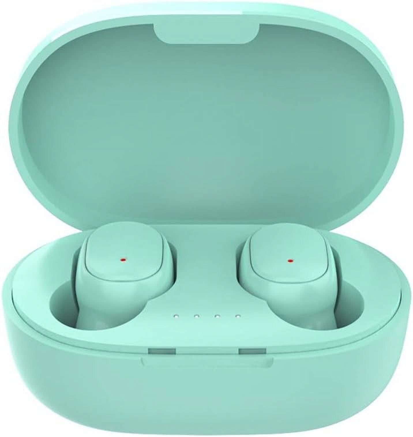 Mini Wireless Earbuds Bluetooth Headphones Noise Cancelling Wireless Ear Buds with Microphone for Small Ear Immersive Premium Sound with Charging Case Waterproof Sweat Resistant Earphones